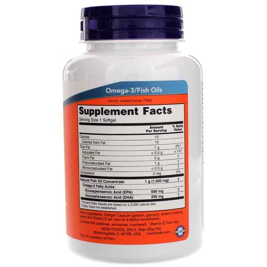 Ultra Omega-3, NOW